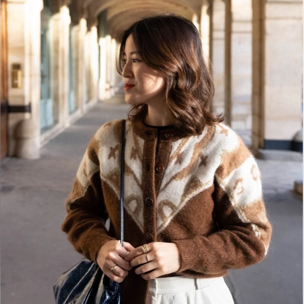 Sézane cardigan